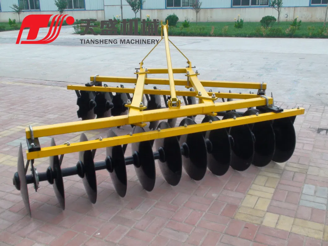 Agricultural Machinery Tractor Three Point Mounted 65mn Spring Steel Middle Duty Offset Disc Harrow