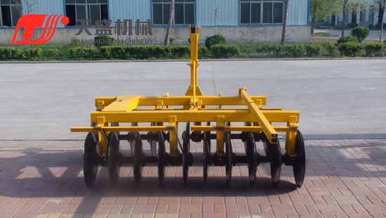 Agricultural Machinery Tractor Three Point Mounted 65mn Spring Steel Middle Duty Offset Disc Harrow